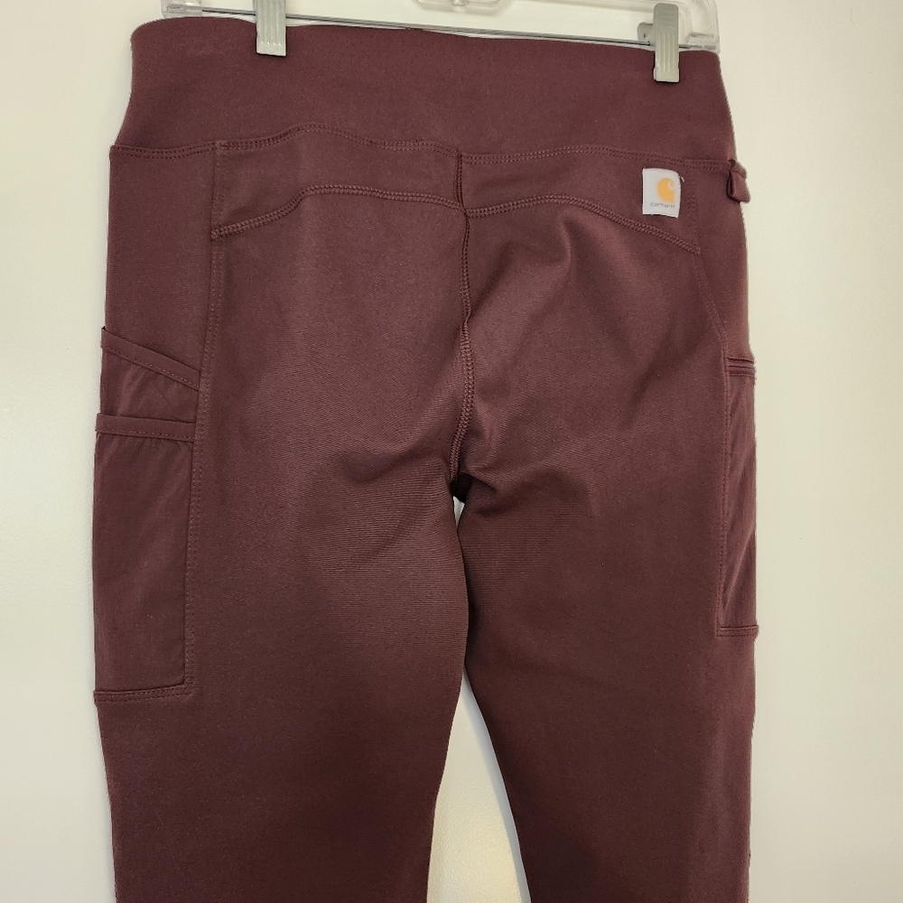 New Carhartt Force Fitted Lightweight Utility Legging Blackberry XS‎ - Picture 6 of 11